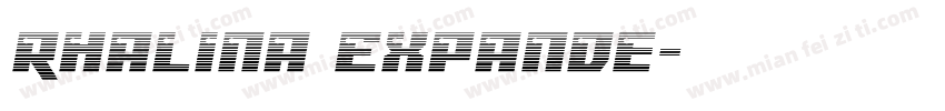 Rhalina Expande字体转换